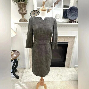 Elegant Rena Lange Wool Blend Dress